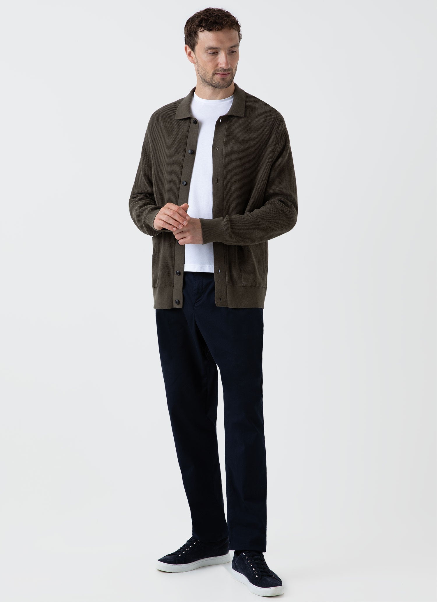 Waffle Stitch Jacket - 3