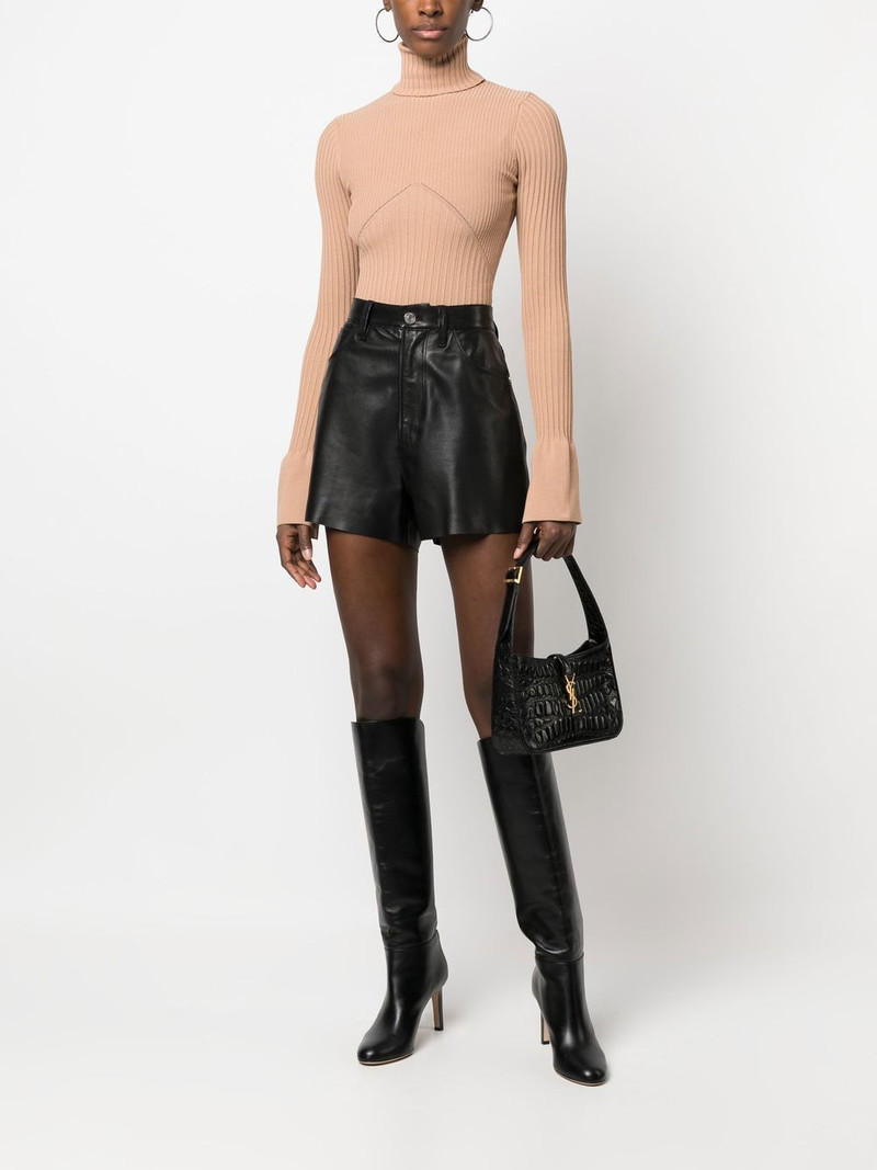 ANDREĀDAMO ribbed roll-neck jumper outlook