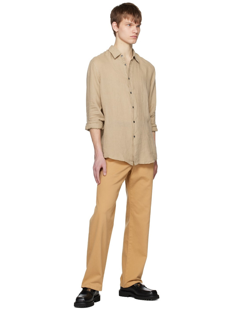 HOPE Beige Keep Trousers outlook