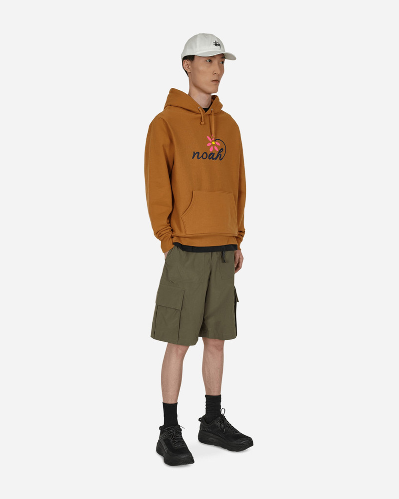 Noah Florist Hooded Sweatshirt Brown outlook