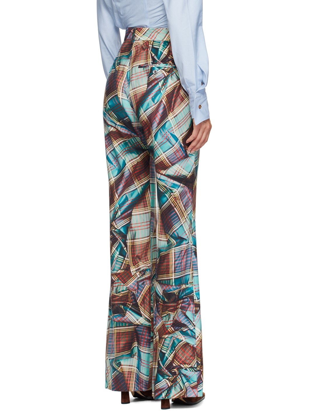 Blue & Red W Ray Trousers - 3