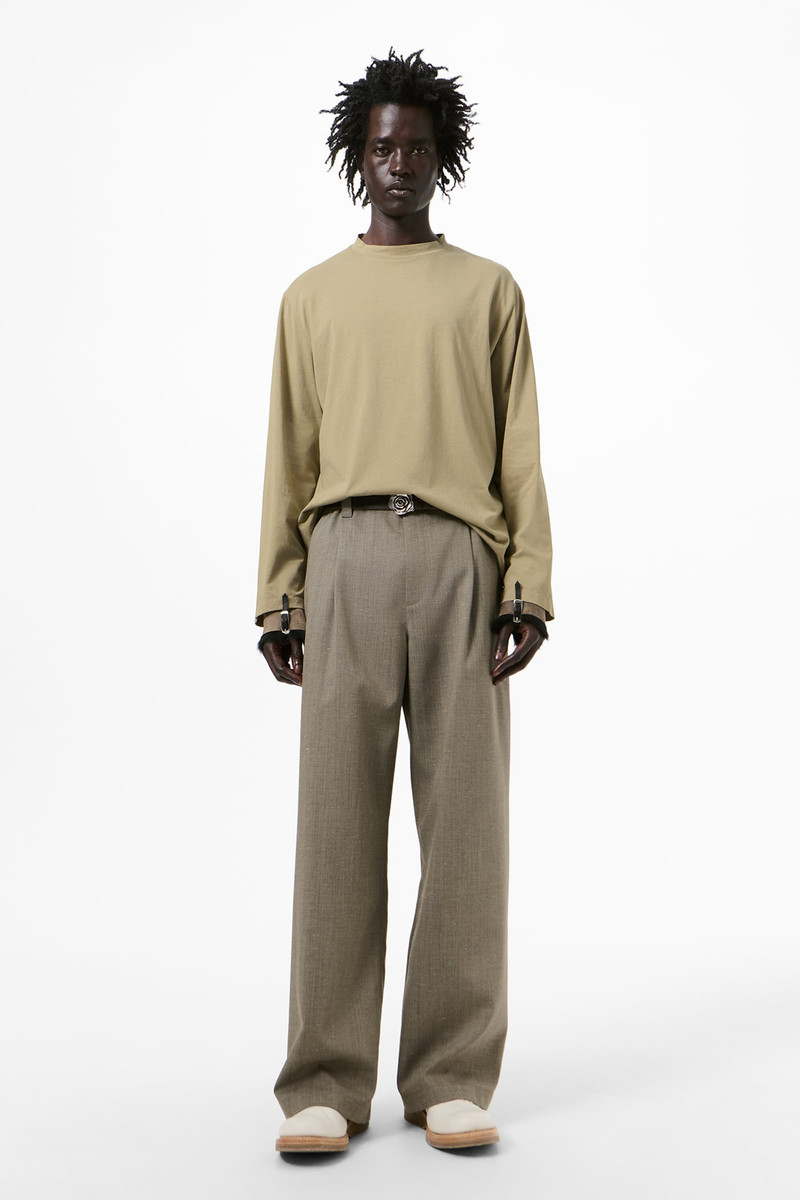 Our Legacy Box Longsleeve Dirty Beige Clean Jersey outlook