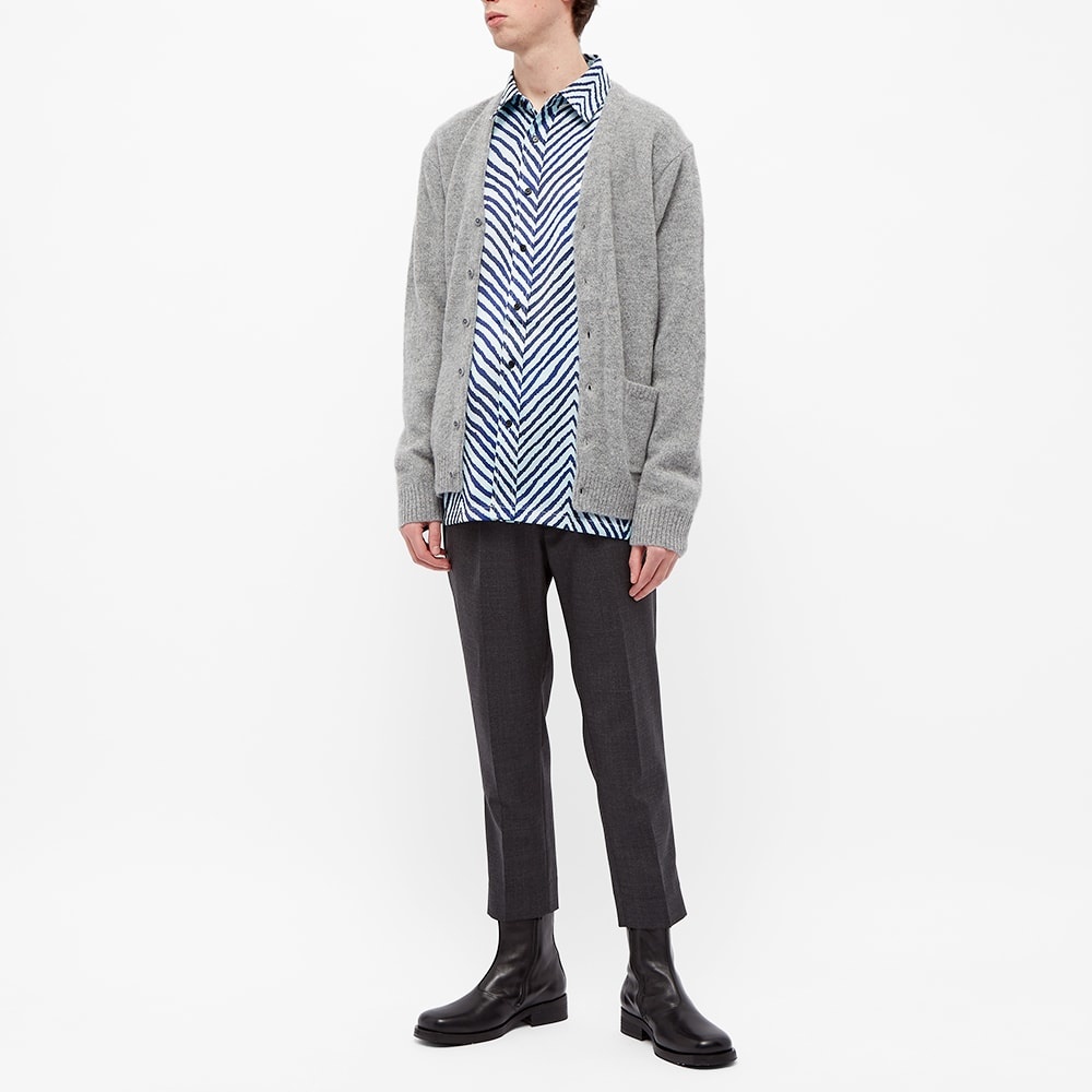 Acne Studios Saipen Zebra Print Overshirt - 6