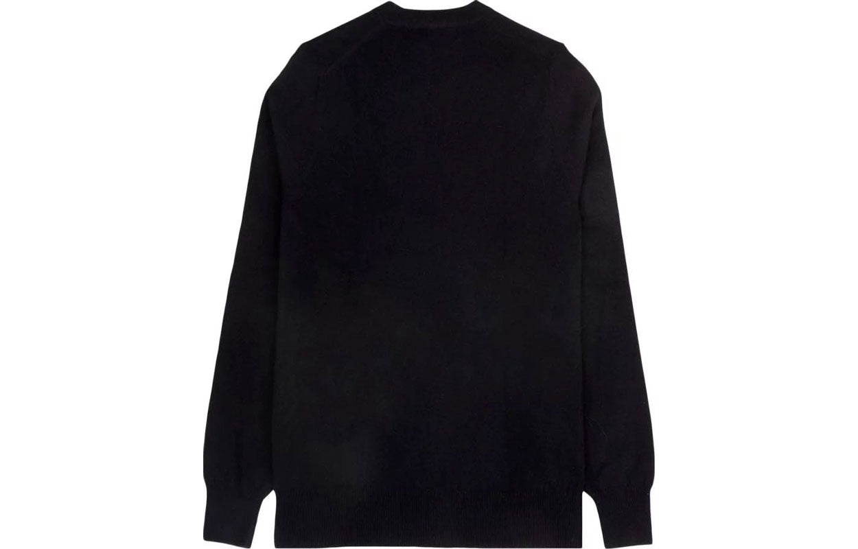 COMME des GARCONS PLAY V-Neck Pullover White Emblem 'Black' AZ-N060-051-1 - 3
