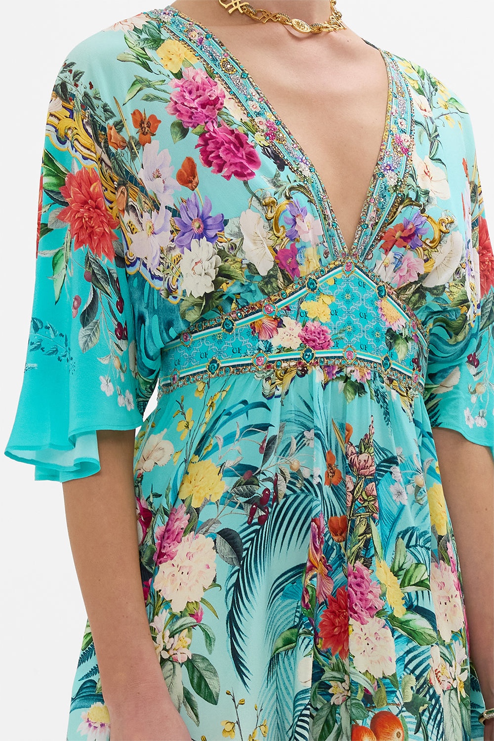 SHORT WAISTED DRESS - 6