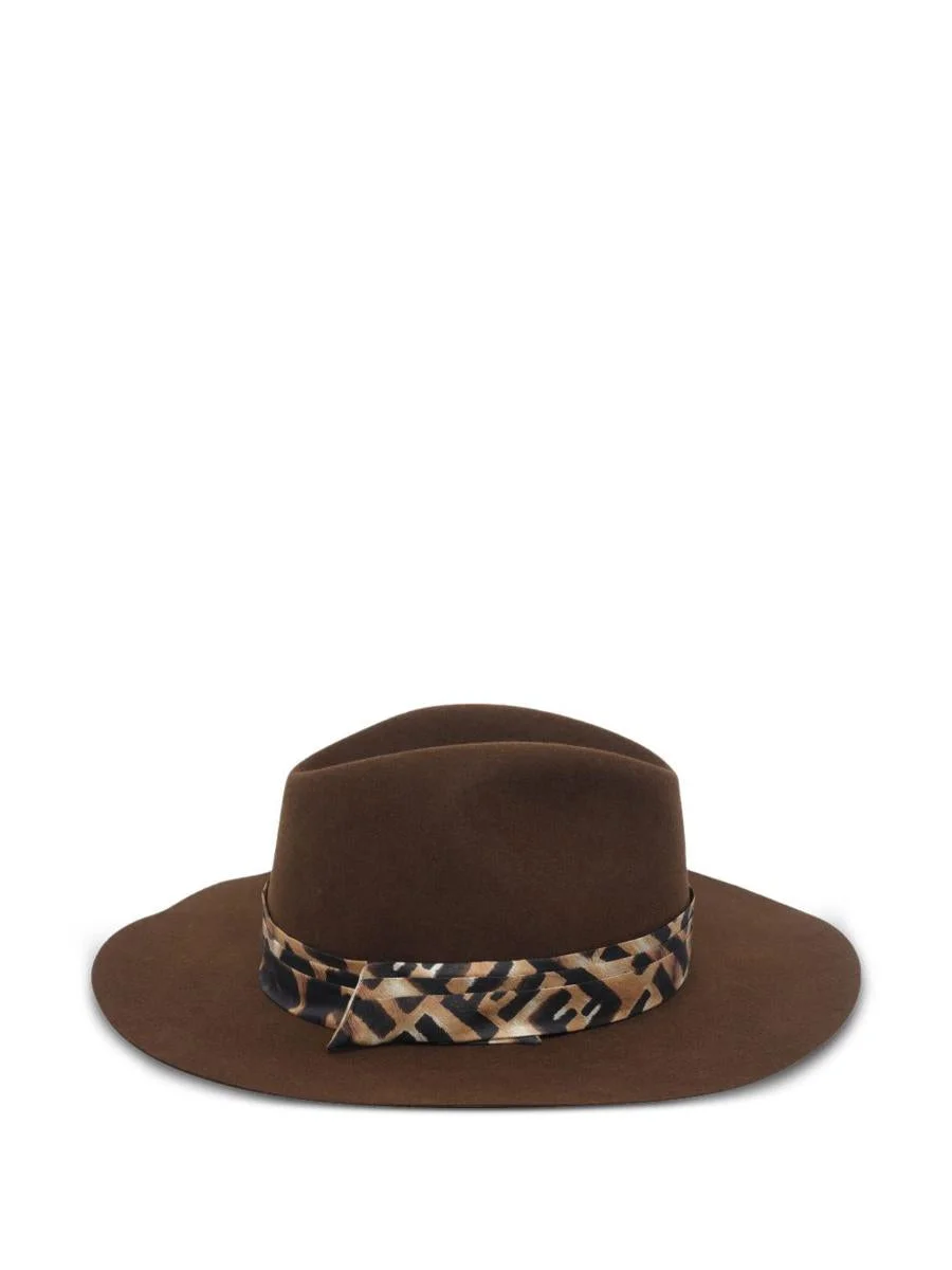 Fendi Hats Brown - 1