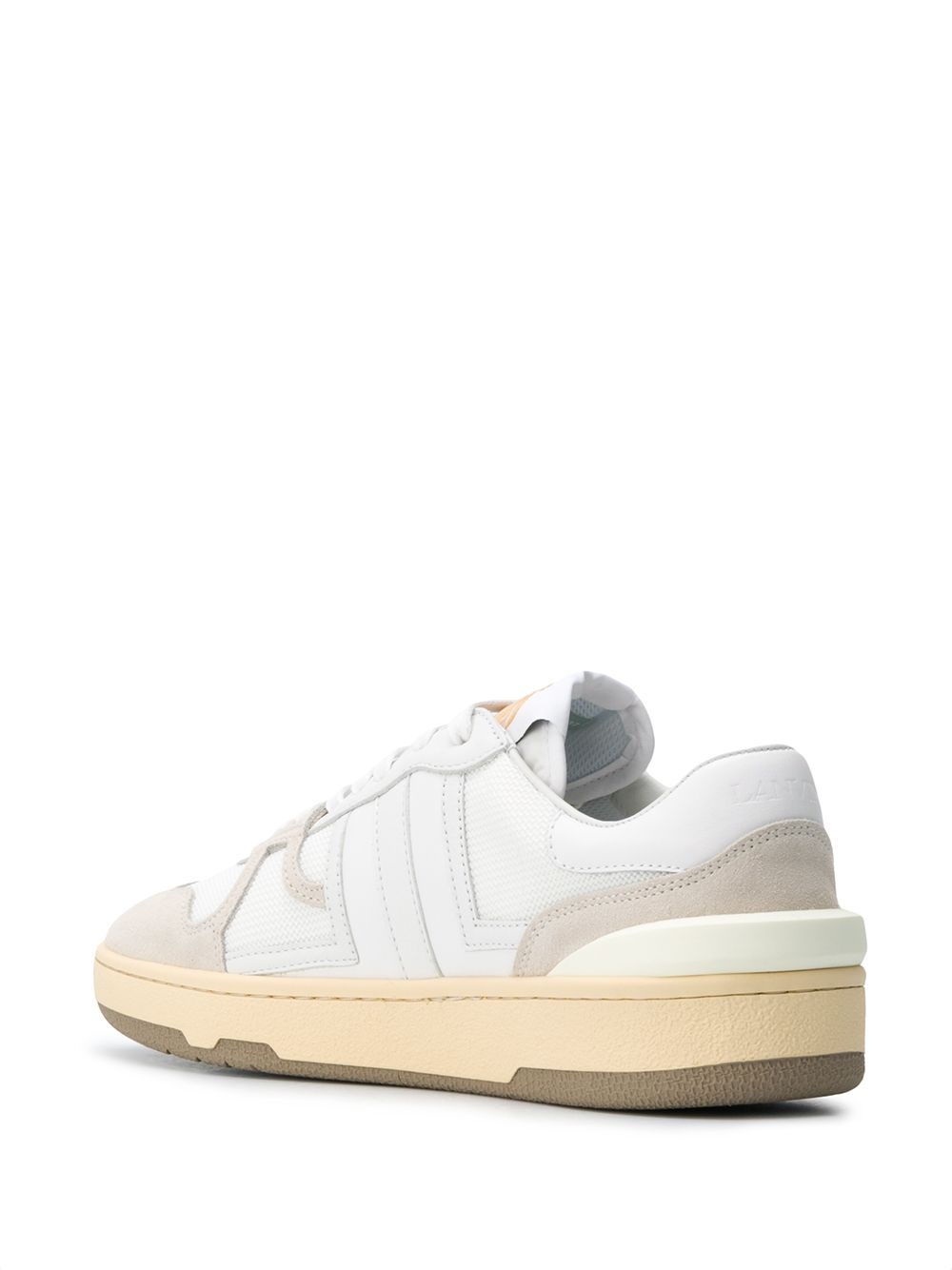 Clay leather low-top sneakers - 3