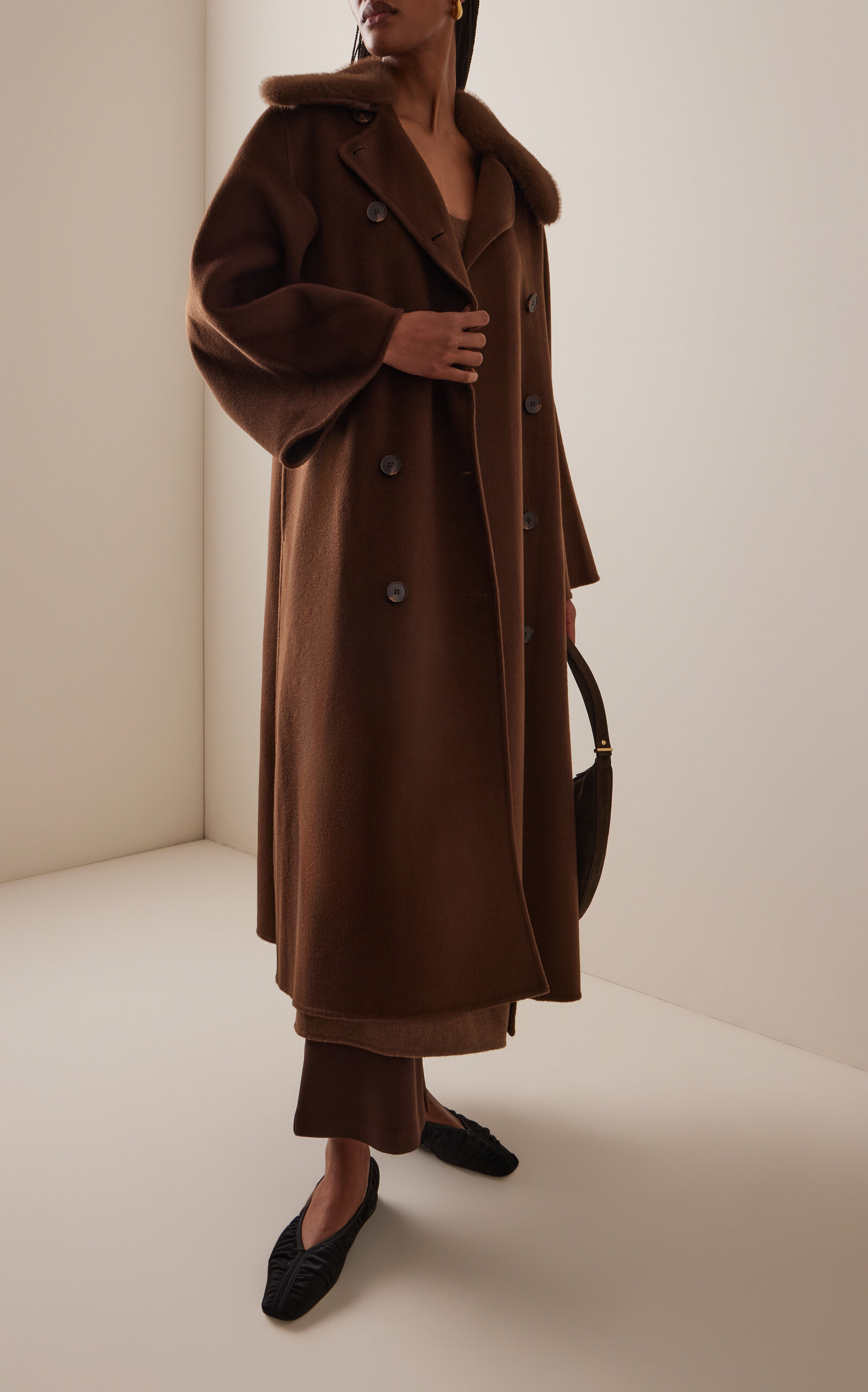 Darcy Wool Coat brown - 2