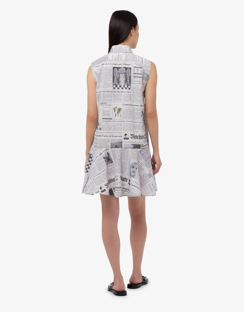 PRINTED COTTON POPLIN DRESS 1