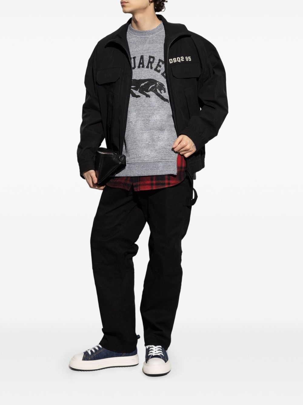 logo-print sweatshirt - 2