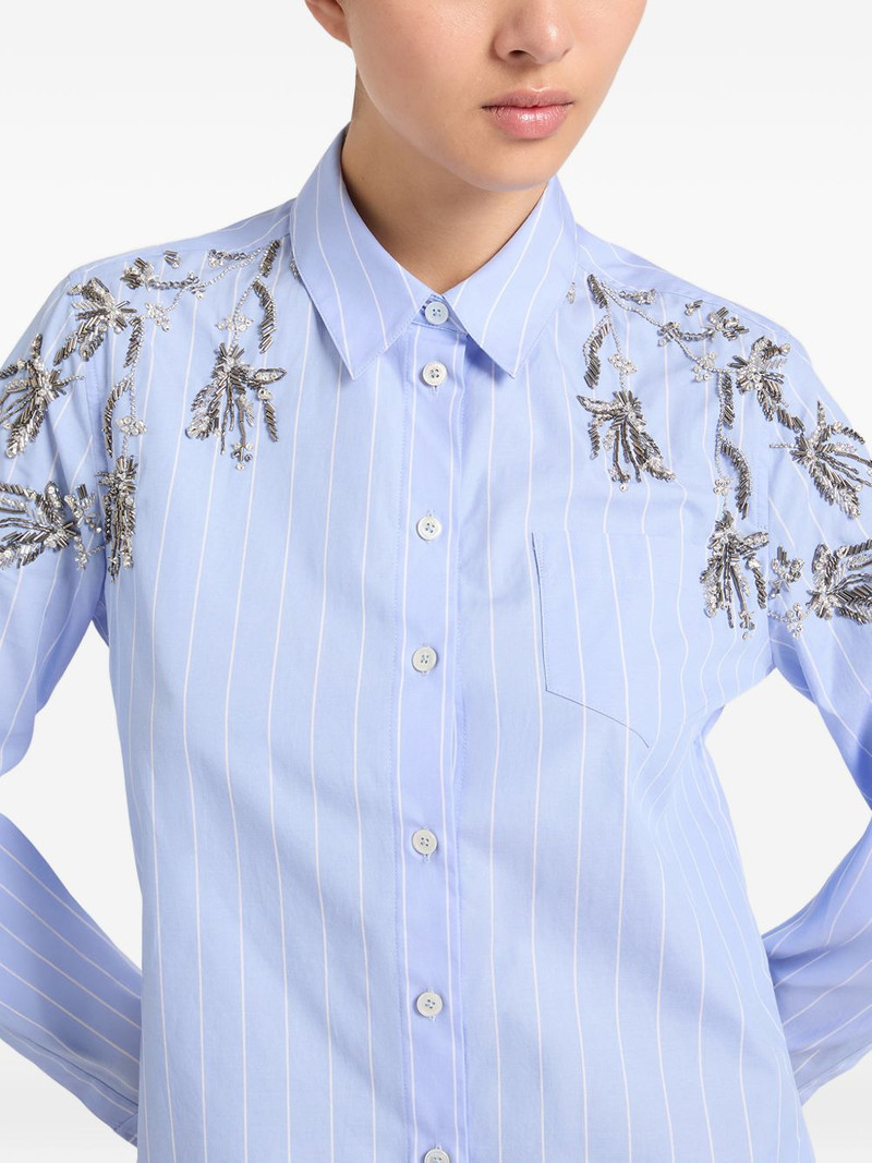 striped embellished shirt 4