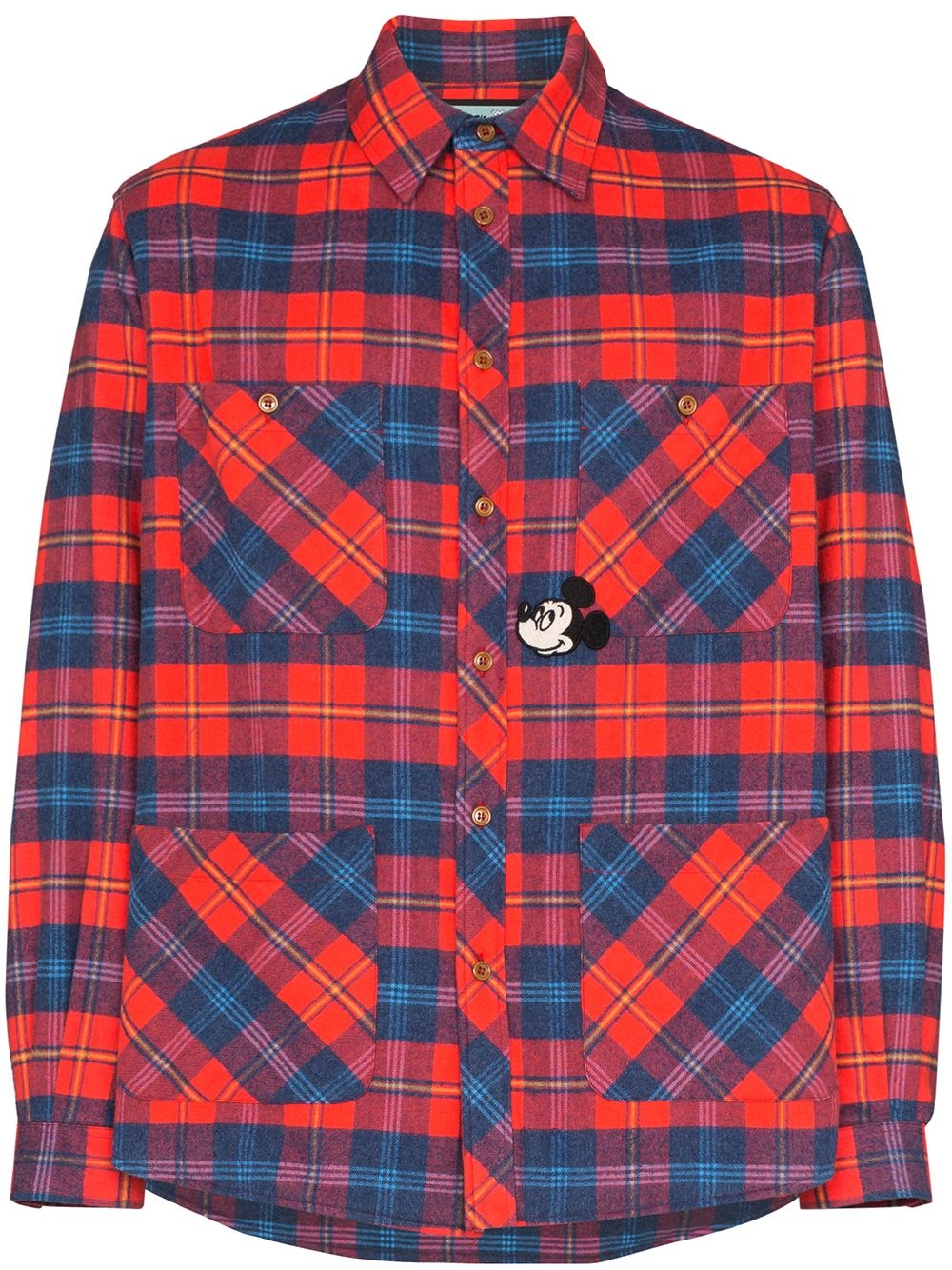 x Disney Mickey Mouse check shirt - 1