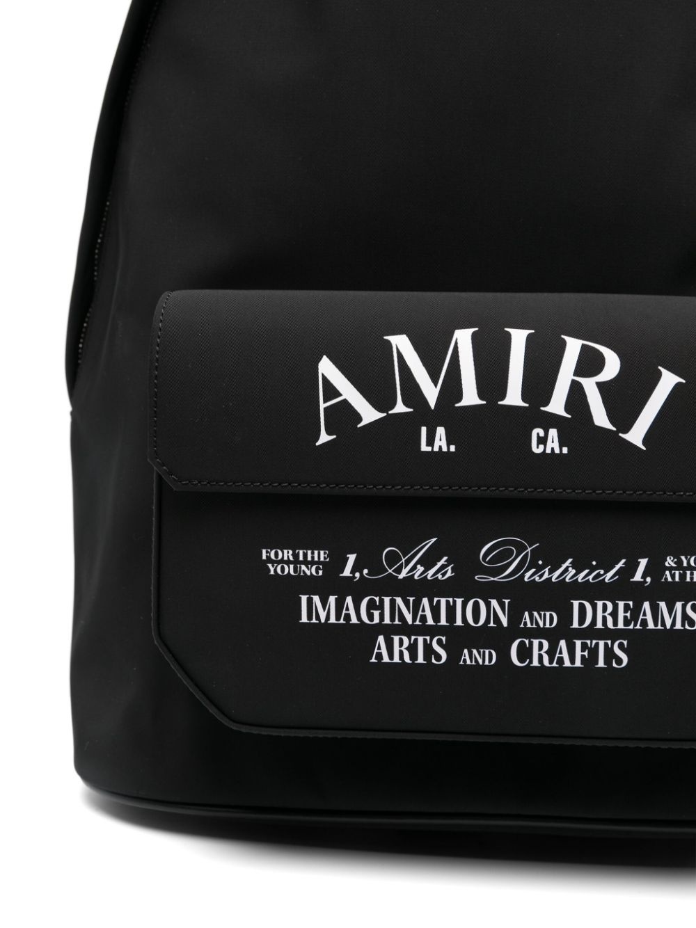 logo-print backpack - 4