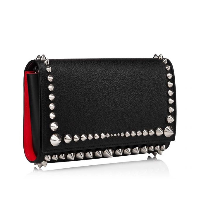 Paloma Clutch BLACK/BLACK/SILVER - 3