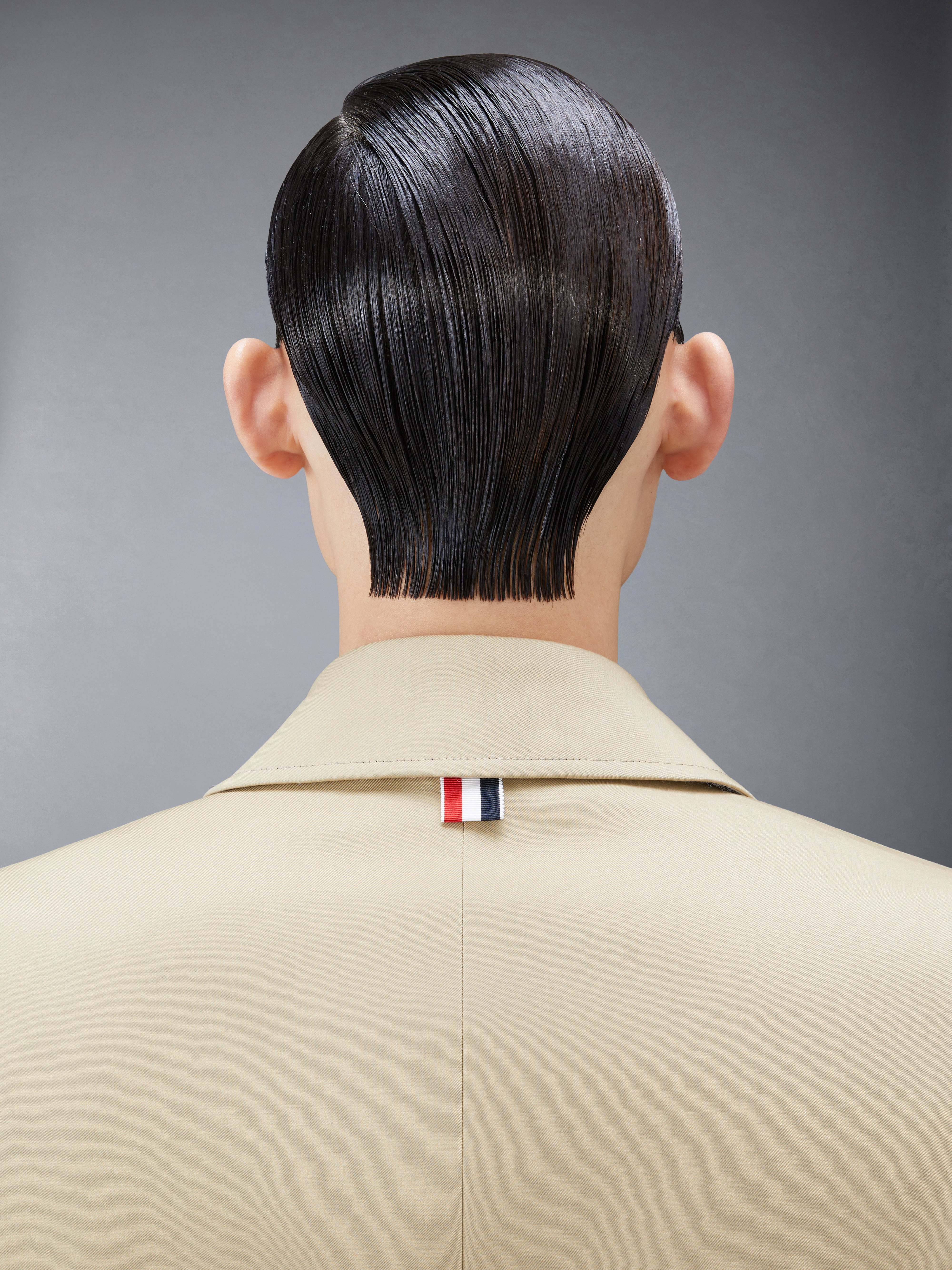 Khaki Mackintosh Bal Collar Classic Overcoat - 4