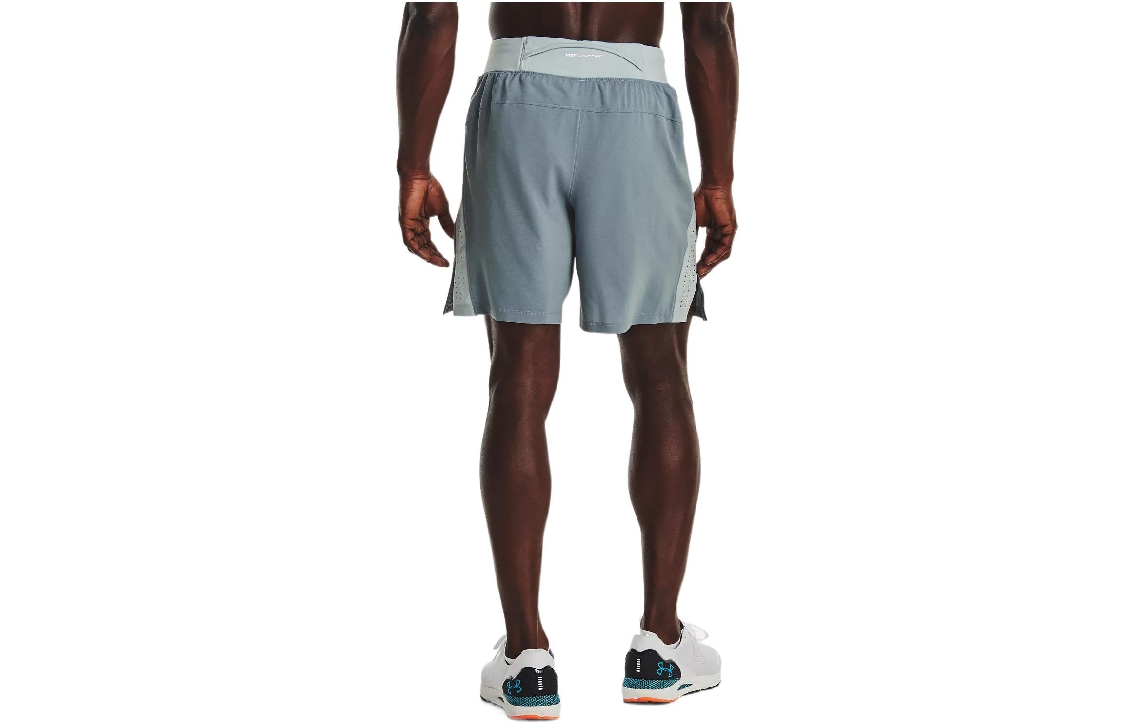 Under Armour Launch Pro 7 HTR Shorts 'Blue' 1376510-465 - 2