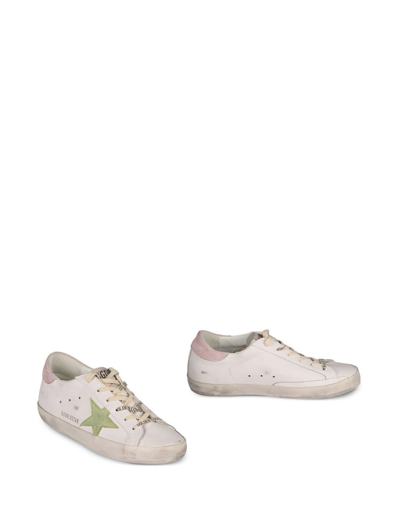Golden Goose suede star super star trainers outlook