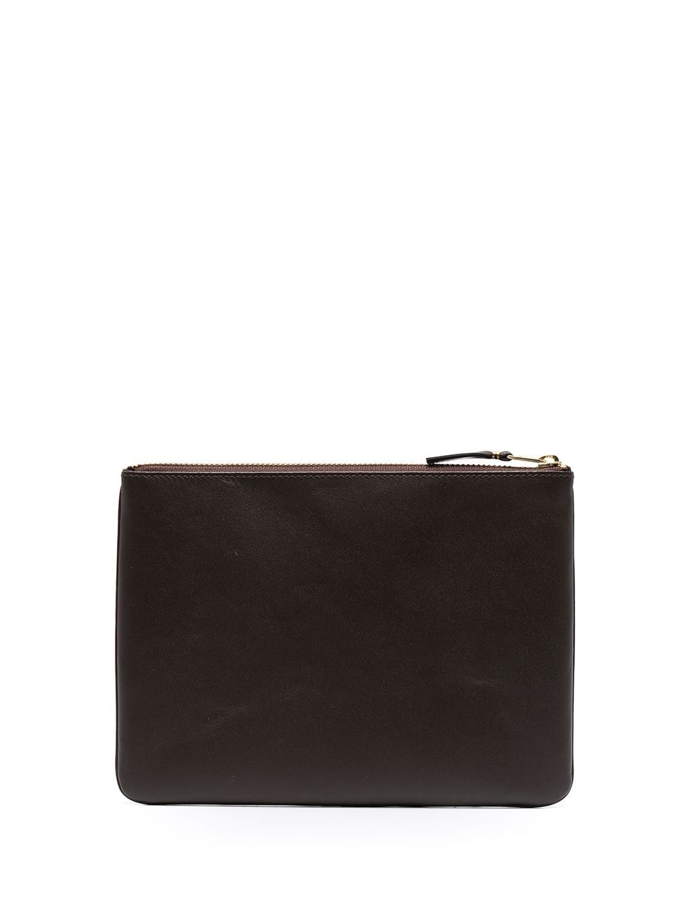 logo-print leather pouch - 2