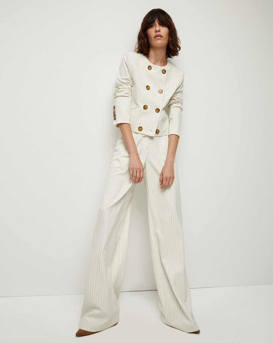 HEYSER PINSTRIPED PANT - 2