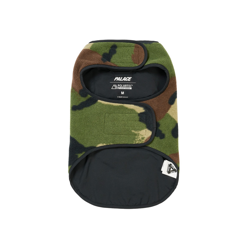 POLARTEC DOG JACKET CAMO/BLACK 6