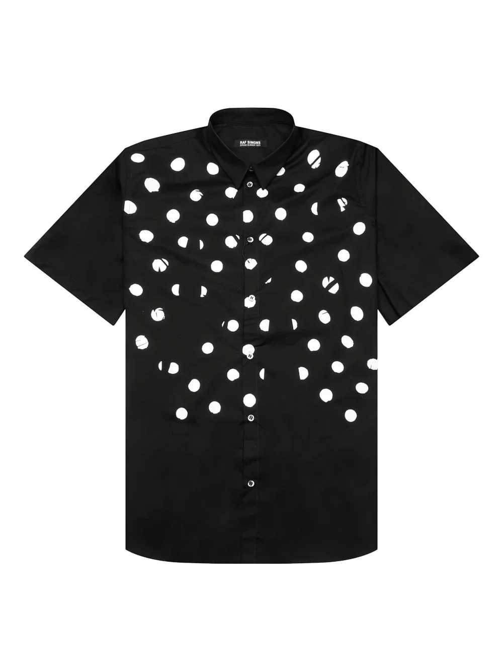 polka-dot print shirt - 1