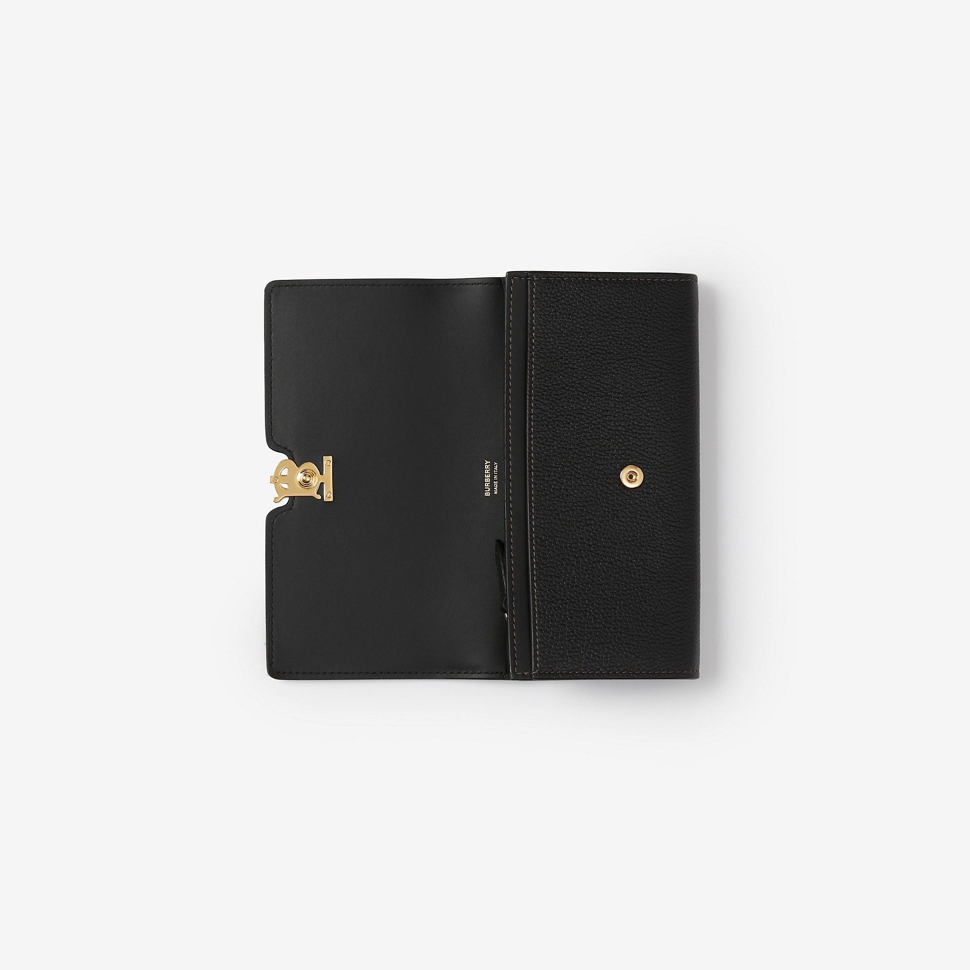 Monogram Motif Grainy Leather Continental Wallet - 2