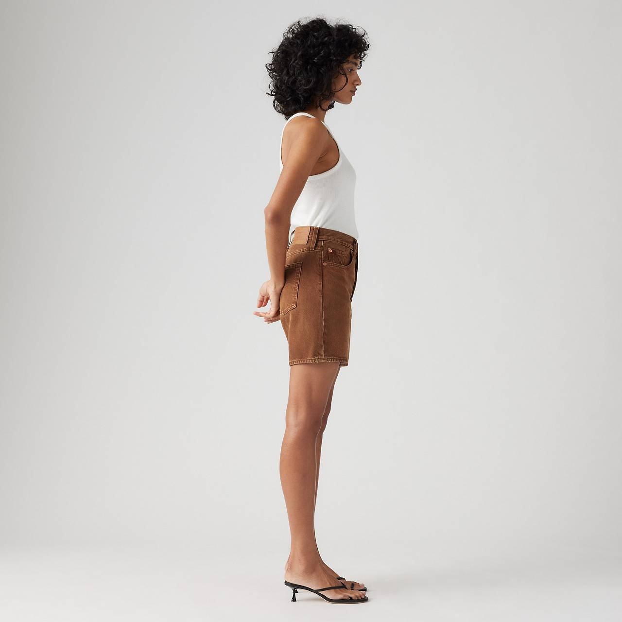 501® ORIGINAL FIT HIGH RISE MID-THIGH WOMEN'S SHORTS - 6