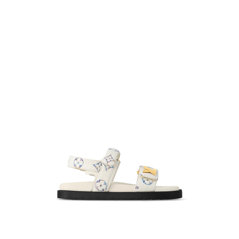 LV Sunset Flat Comfort Sandal 1