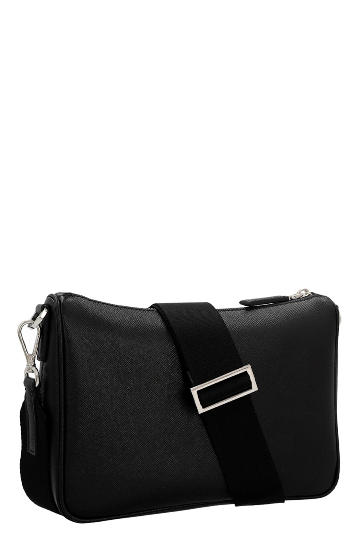Re-Nylon & Saffiano crossbody bag - 3