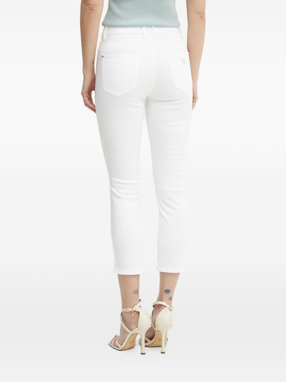 skinny cropped jeans - 2