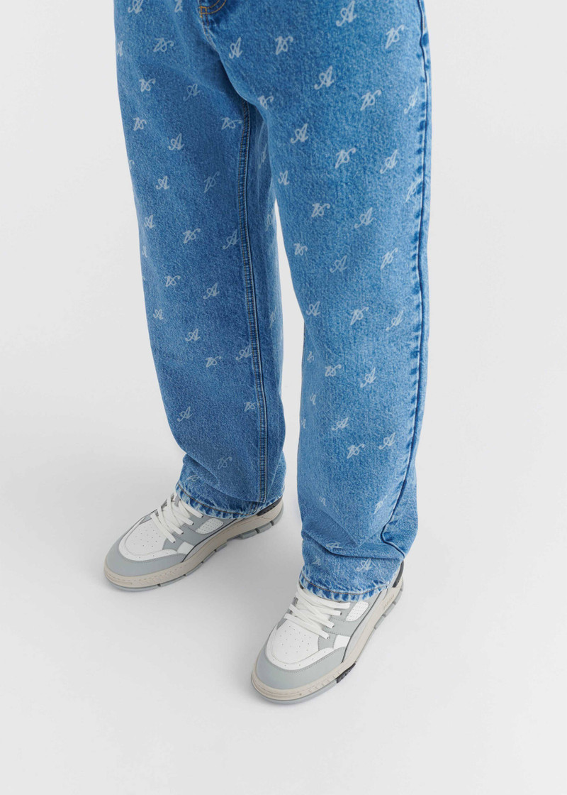 Faded Signature Zine Jeans 6