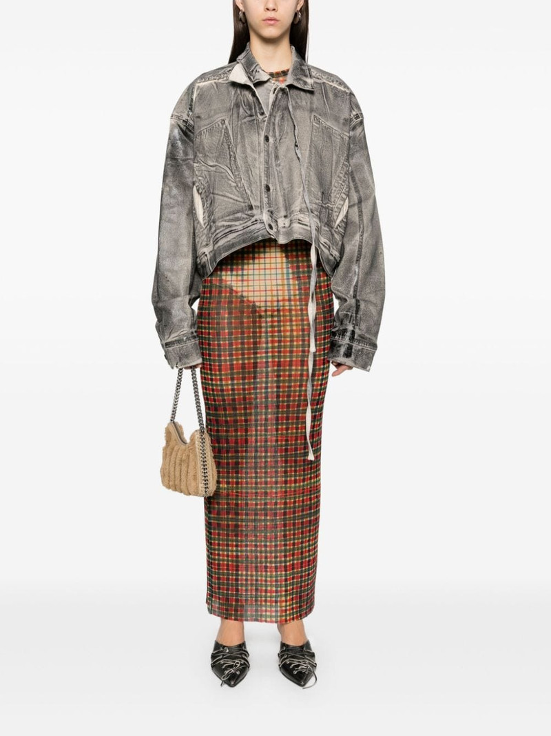 OTTOLINGER layered denim jacket outlook