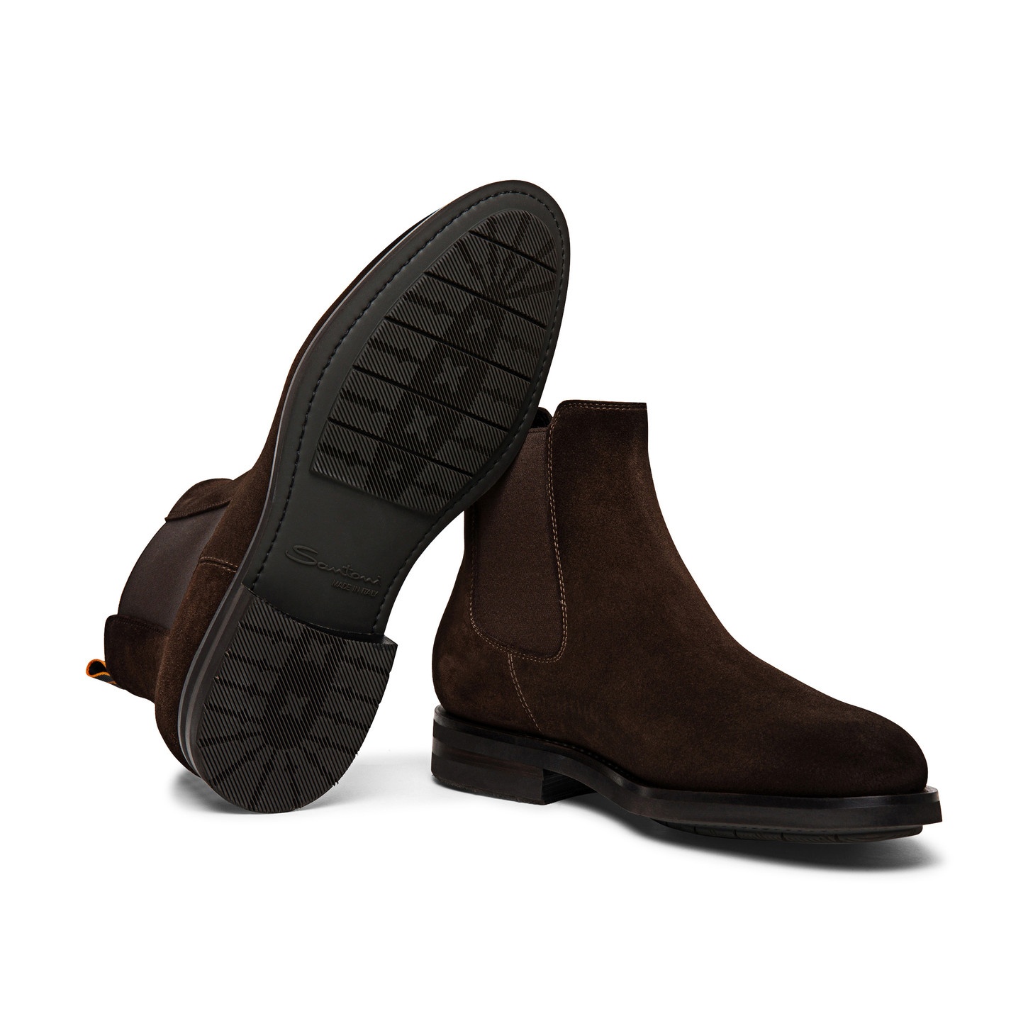 Men’s brown suede Chelsea boot - 3