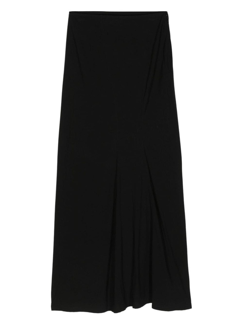 Yohji Yamamoto A-line midi skirt outlook