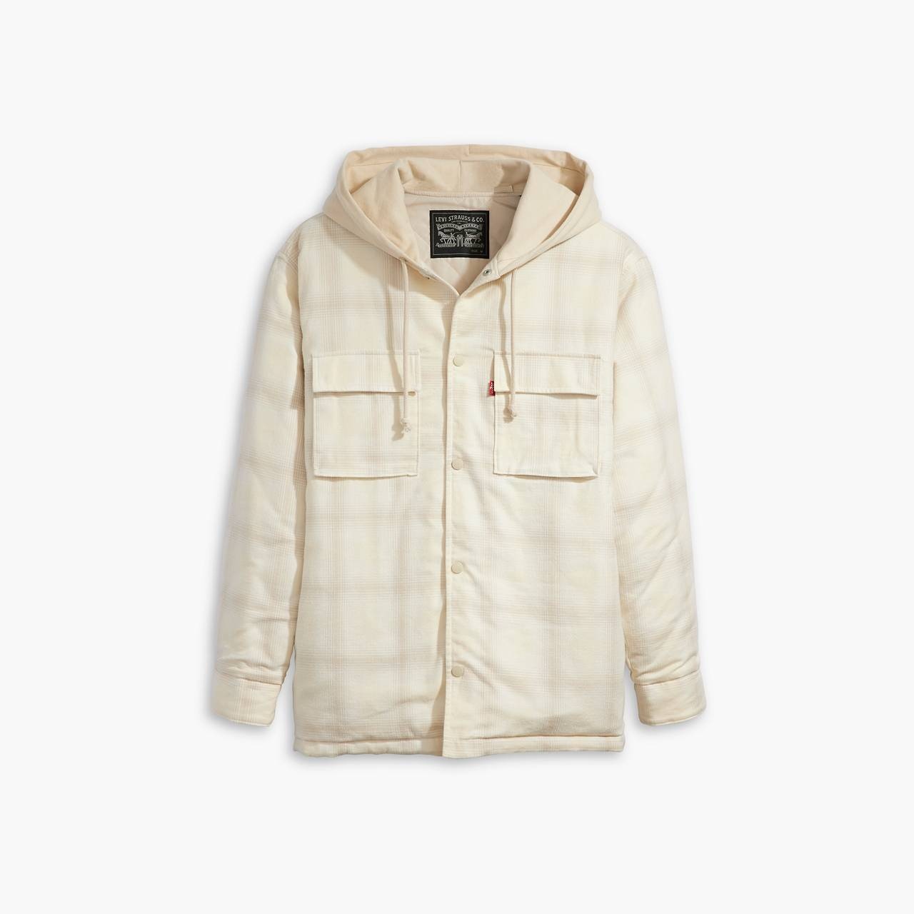 HOODED JACKSON WORKER OVERSHIRT - 1