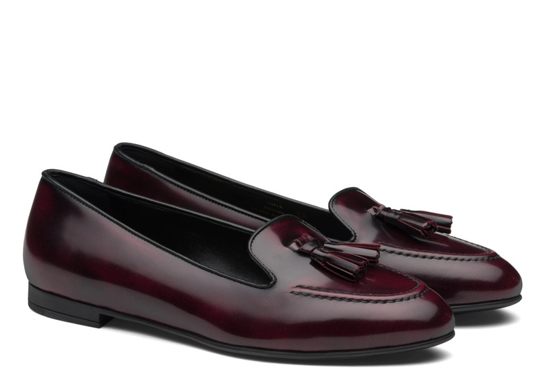 Church's Nina
Polished Fumè Tassel Loafer Light burgundy outlook