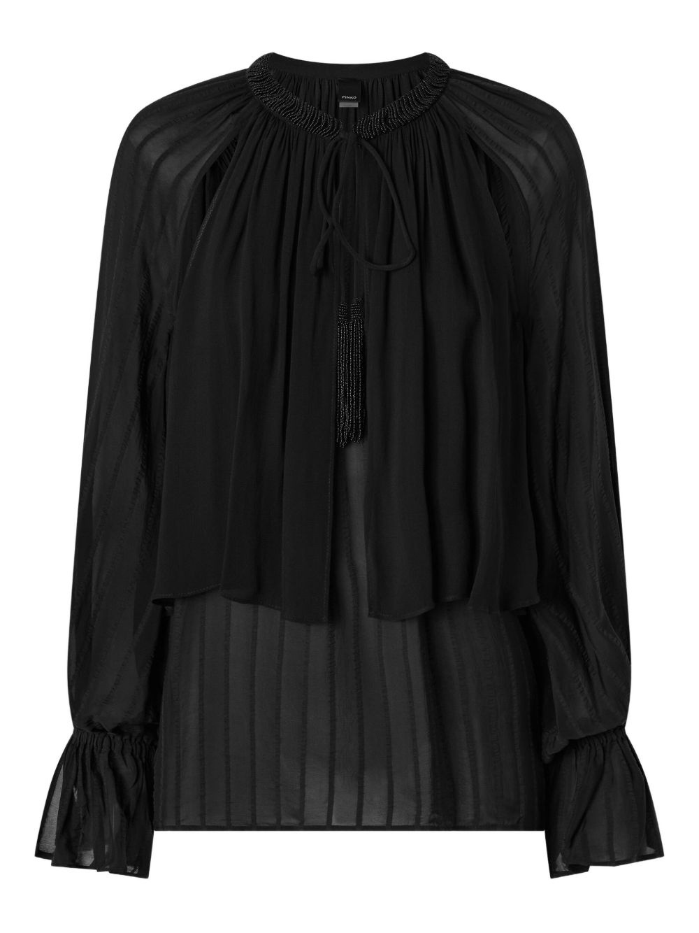 pleated blouse - 1