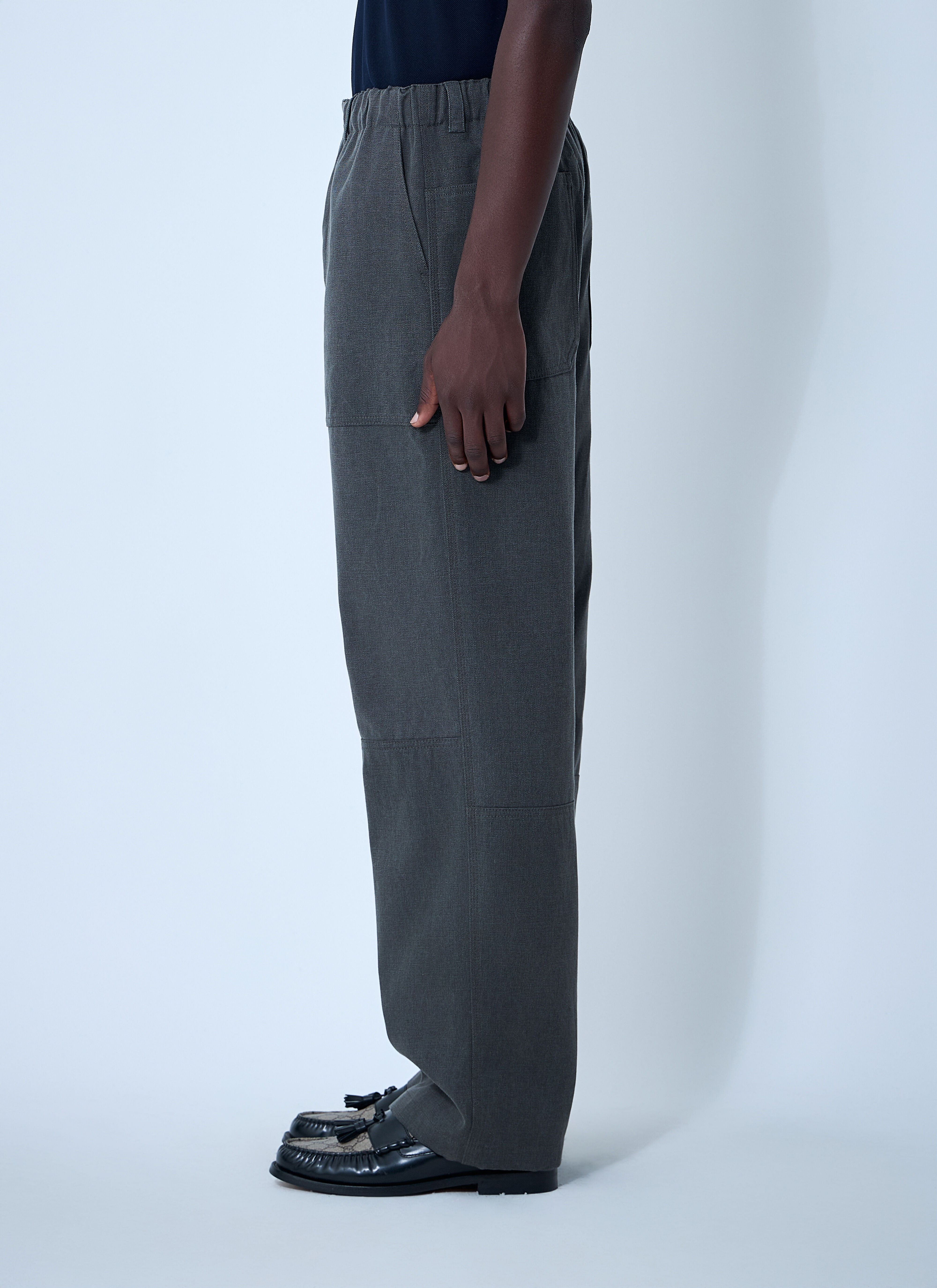 Faded Canvas Pants - 3