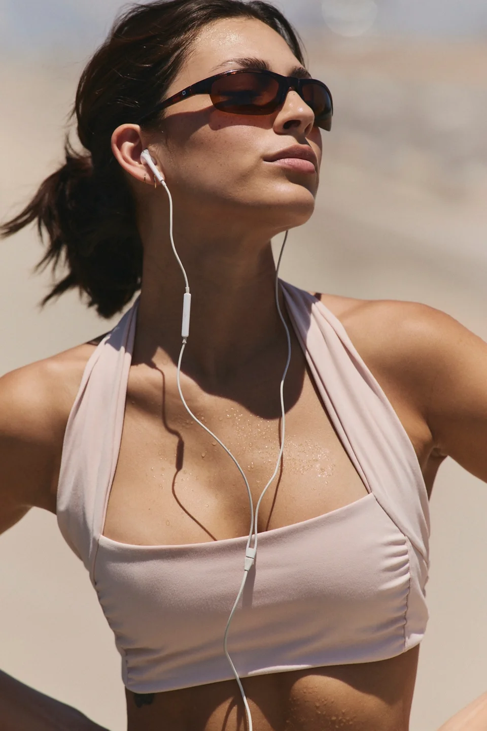 Don't Let Go Halter Sports Bra - 1