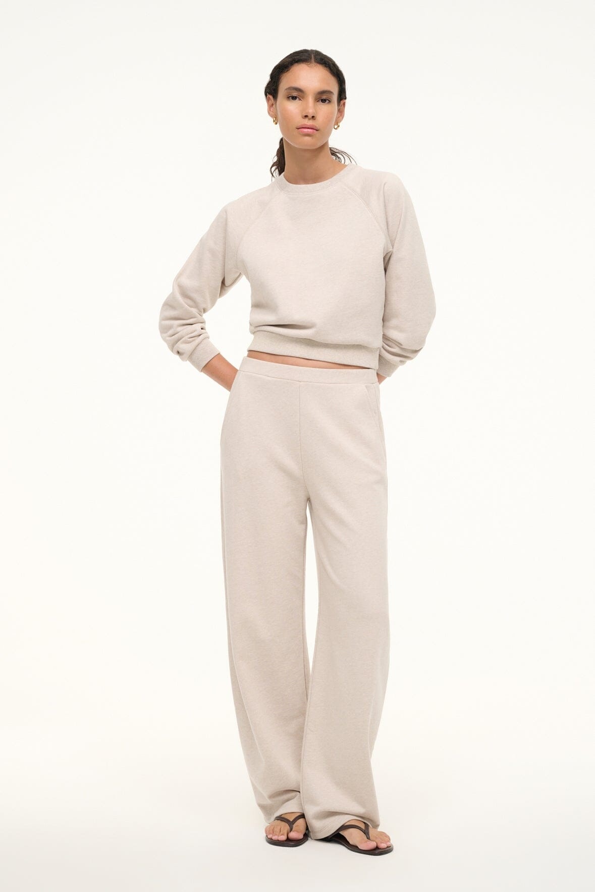 STAUD MATCH PANT STONE - 4
