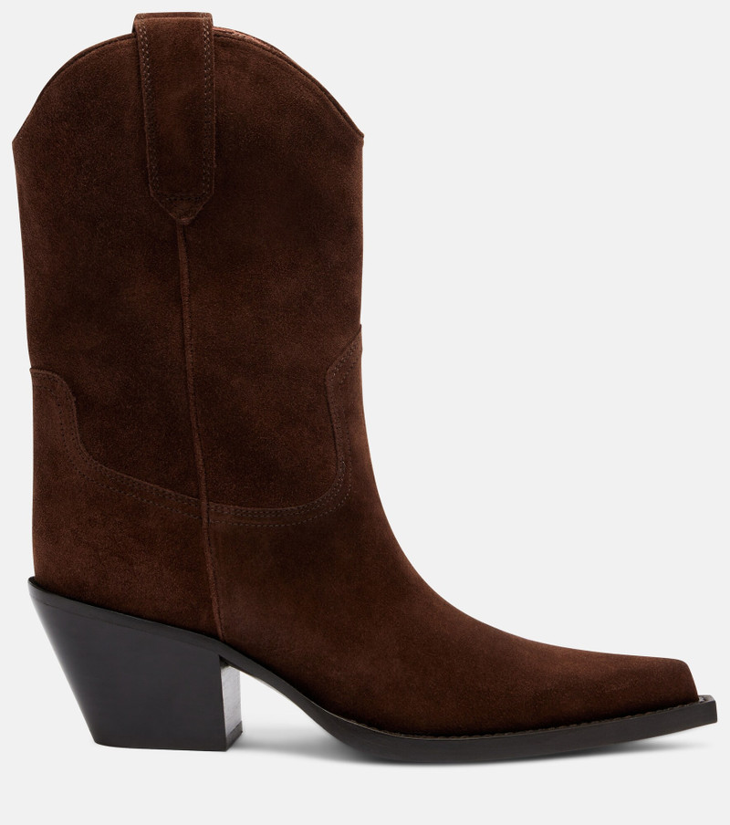 Dakota suede cowboy boots 5