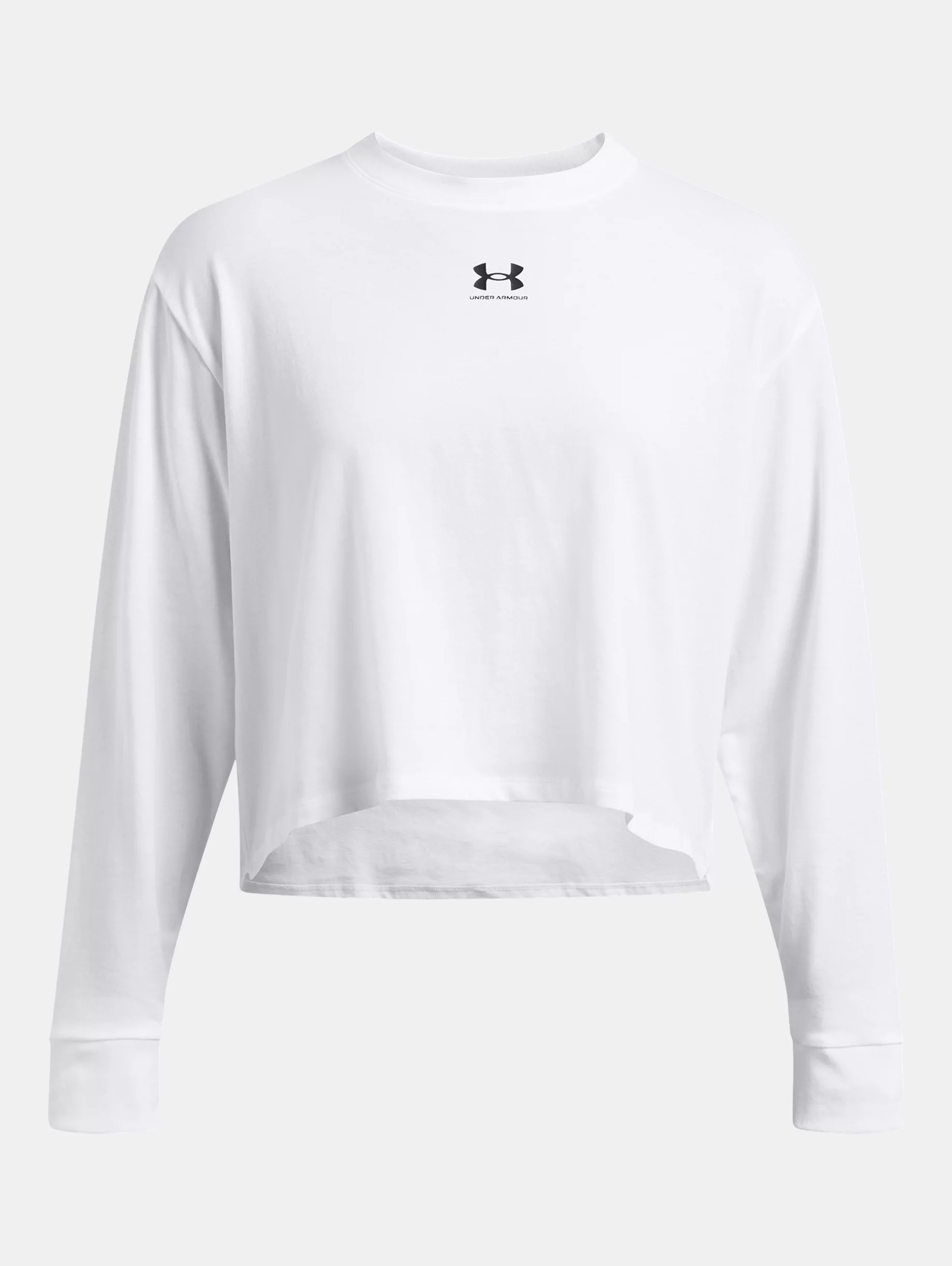 アンダー アーマー Under Armour Rival Boxy Long Sleeve レディース シャツ トップス Black/White UA Rival Boxy Women's Long Sleeve | Under Armour Canada