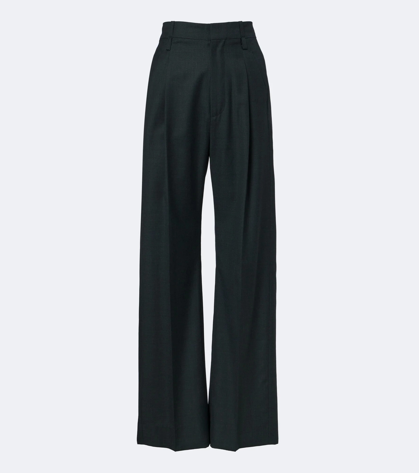 Ethel virgin wool wide-leg pants - 1