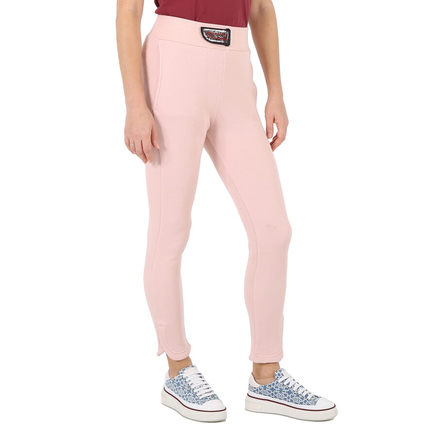 Mr & Mrs Italy Ladies Pants . Pink Jog Pants - 4