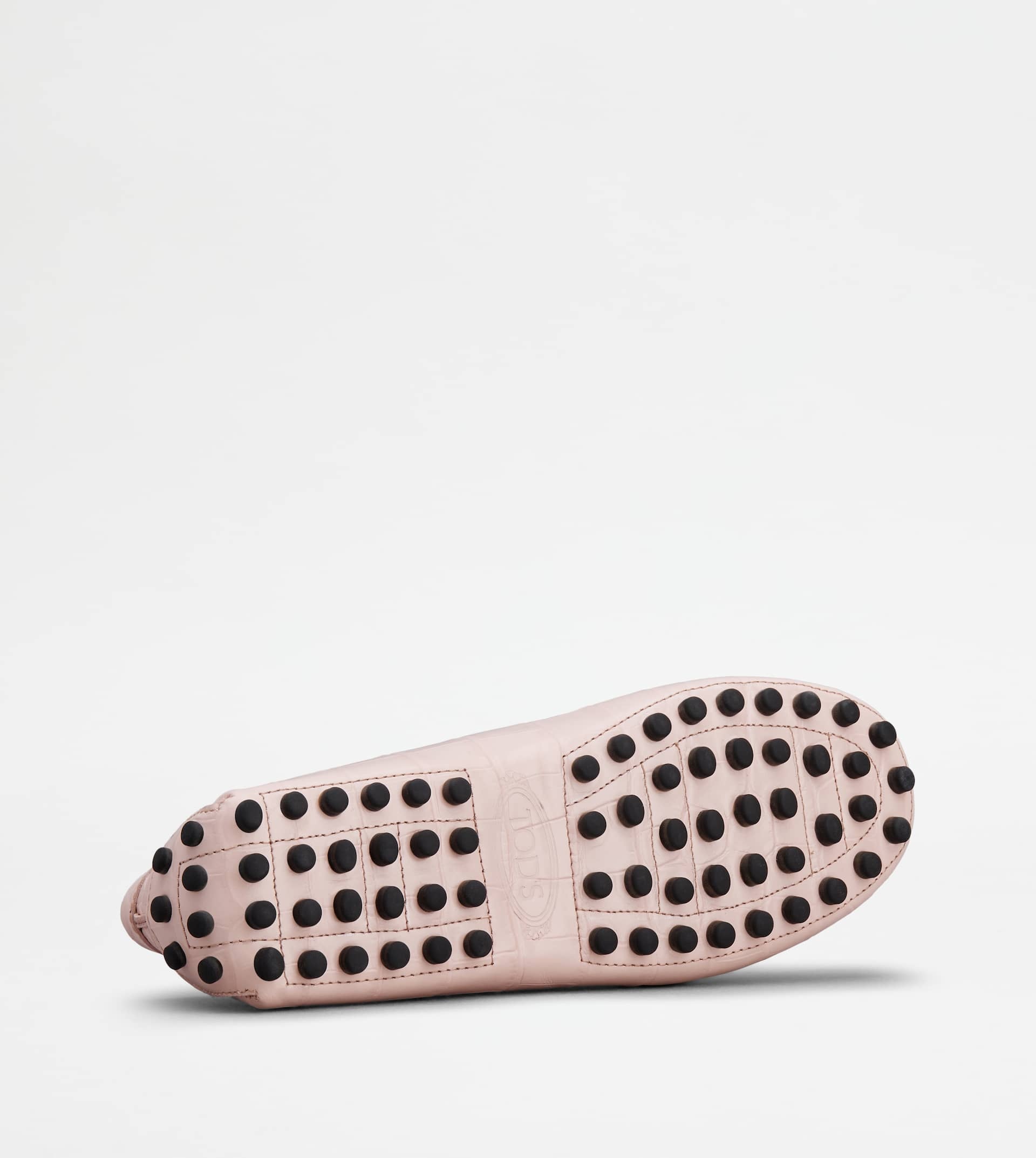GOMMINO DRIVING SHOES IN LEATHER - PINK - 4