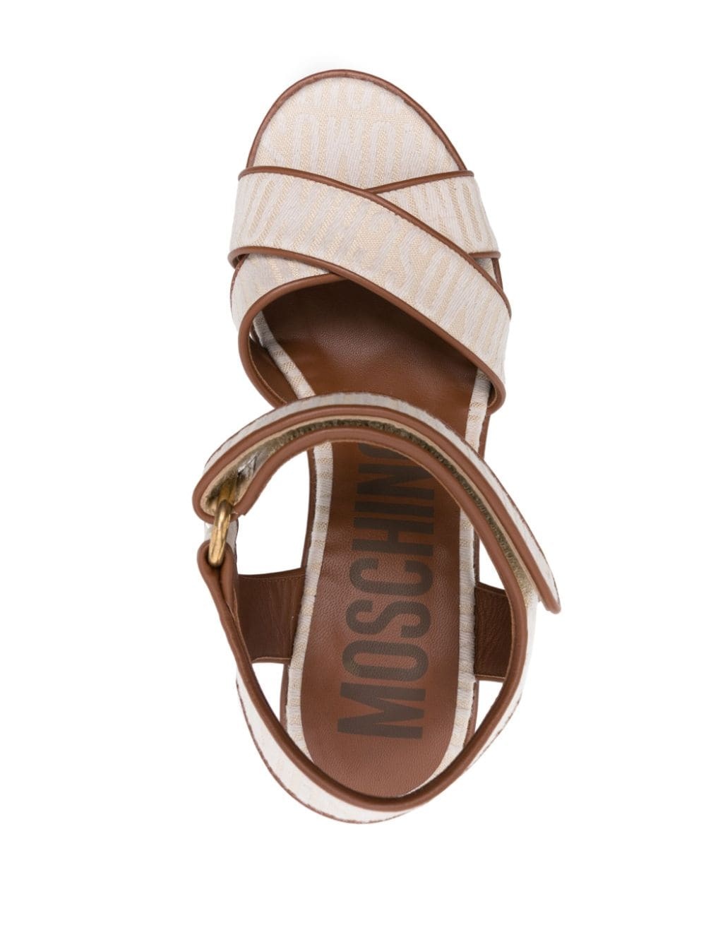 70mm leather sandals - 4
