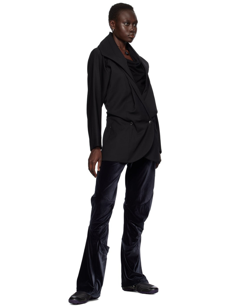 Kiko Kostadinov Black Venari Tailored Blazer outlook