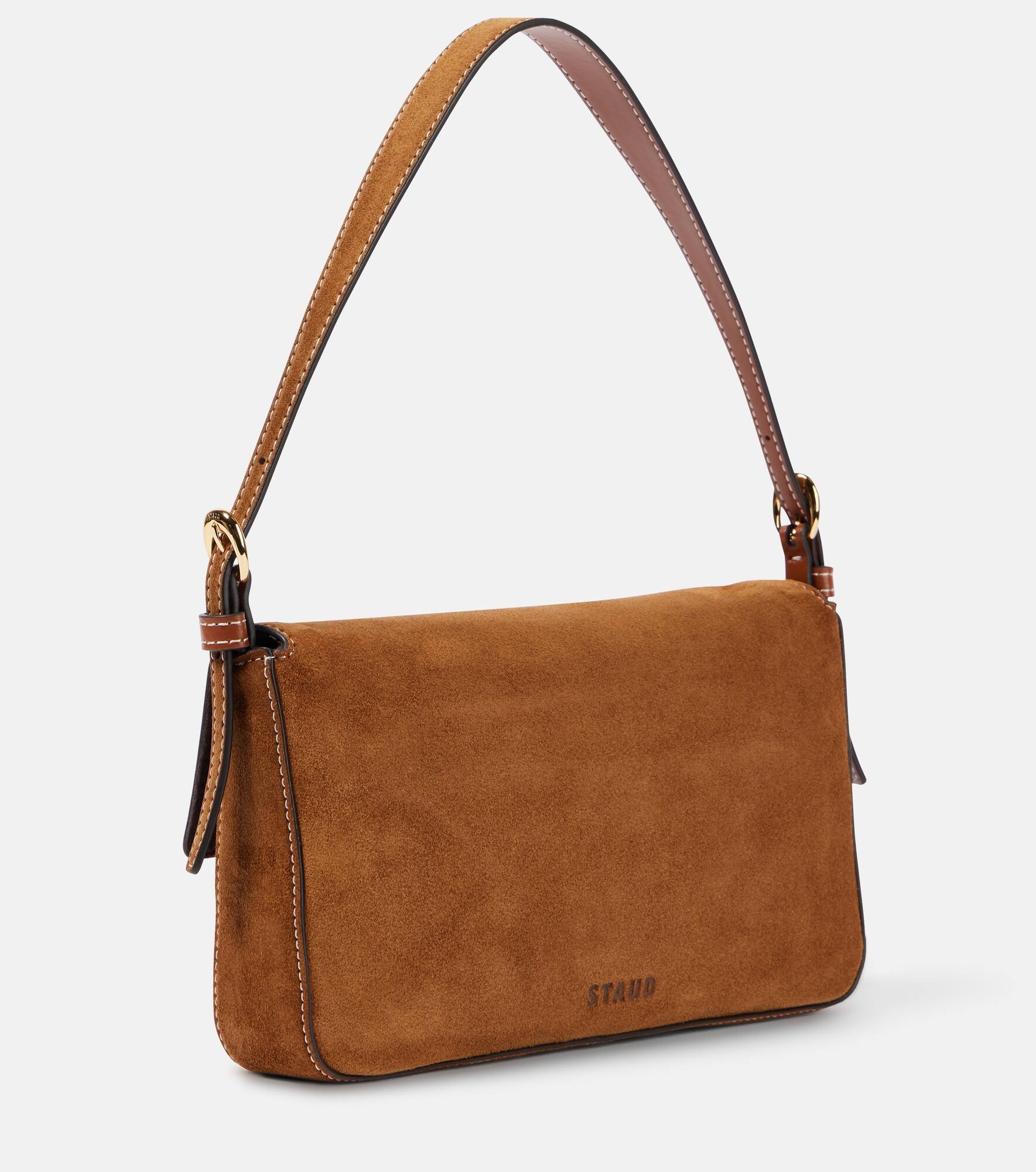 Harlow suede shoulder bag - 4