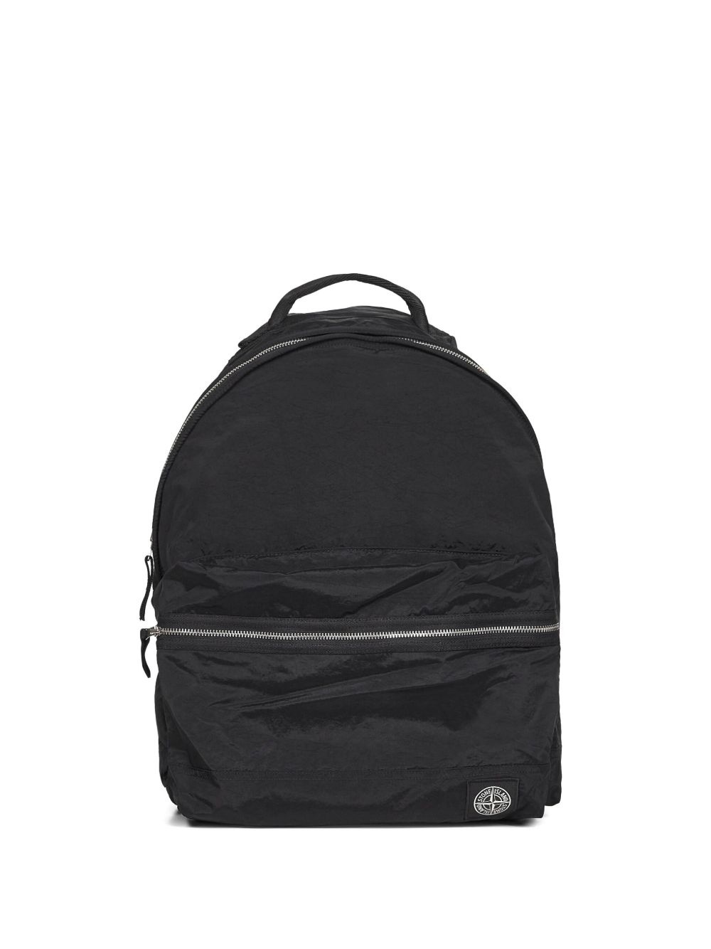zip-fastening nylon backpack - 1