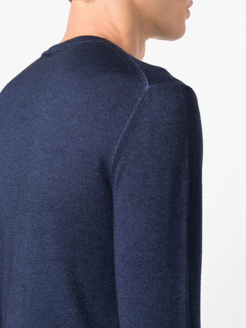 fine-knit slim-cut jumper - 5
